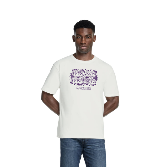 Nö zu Nazis - Statement Shirt Faded White