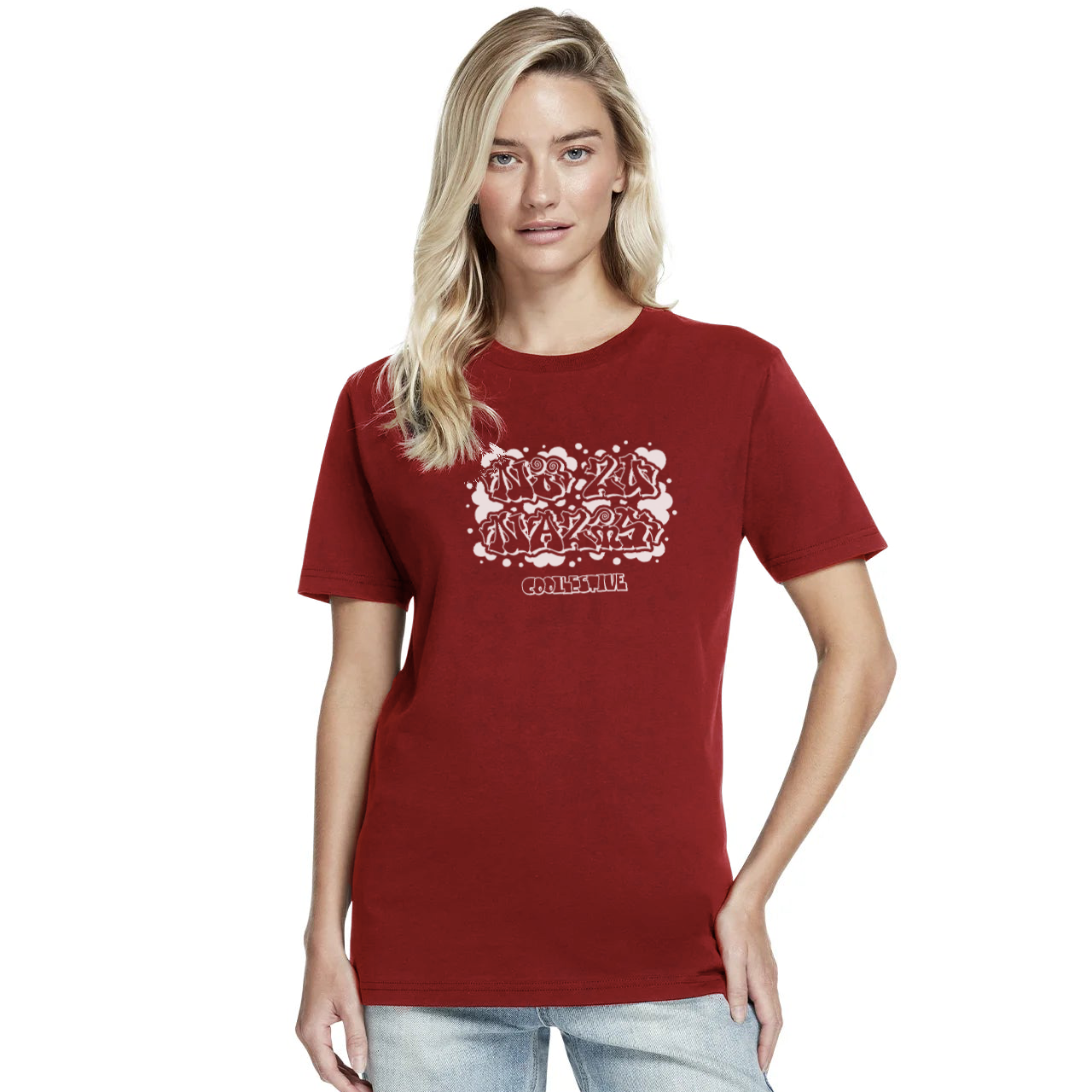 Nö zu Nazis - Statement Shirt Cherry Red