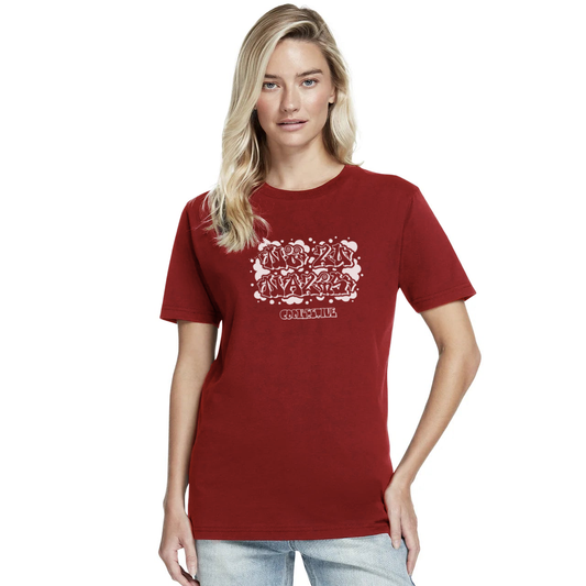 Nö zu Nazis - Statement Shirt Cherry Red