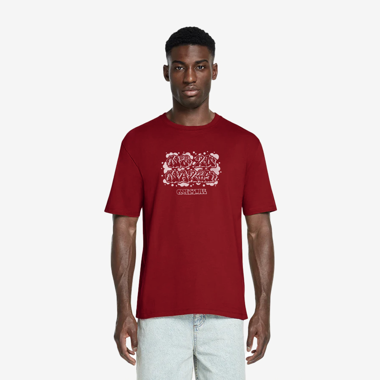 Nö zu Nazis - Statement Shirt Cherry Red